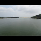 An dieser Stelle besteht die Verbindung der Lagune zum Meer